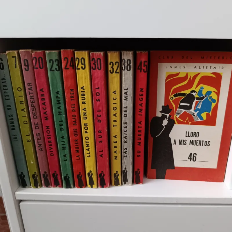Varios ejemplares de la colección «El Club del Misterio»